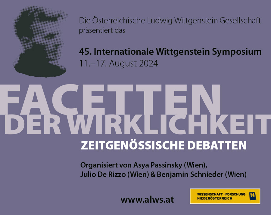 Besuchen Sie das 45. Wittgenstein Symposium!
