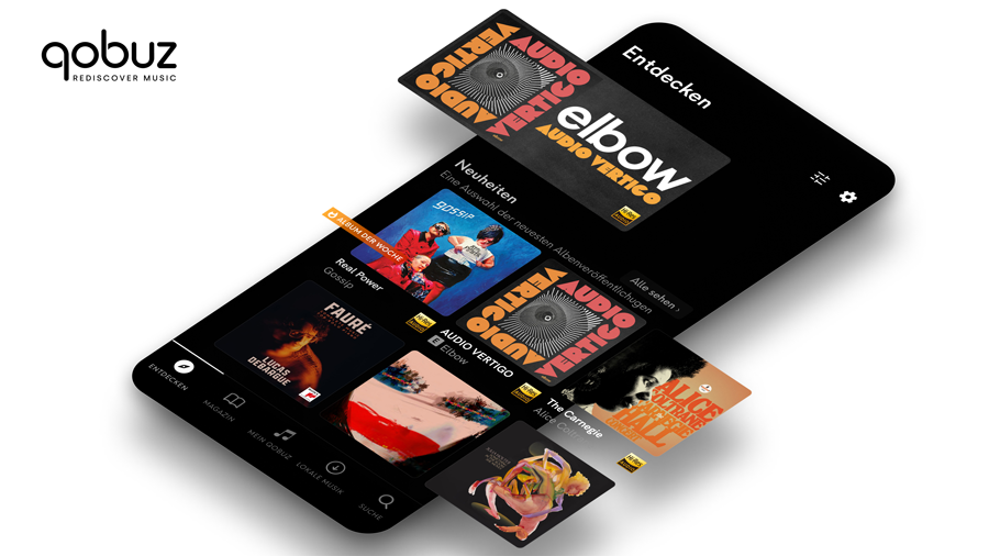 Sparen Sie EUR 25,&ndash; auf Qobuz Studio im Jahresabo