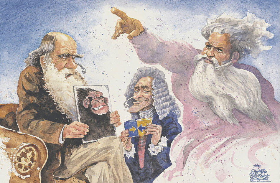 Oliver Schopf im Karikaturmuseum Krems